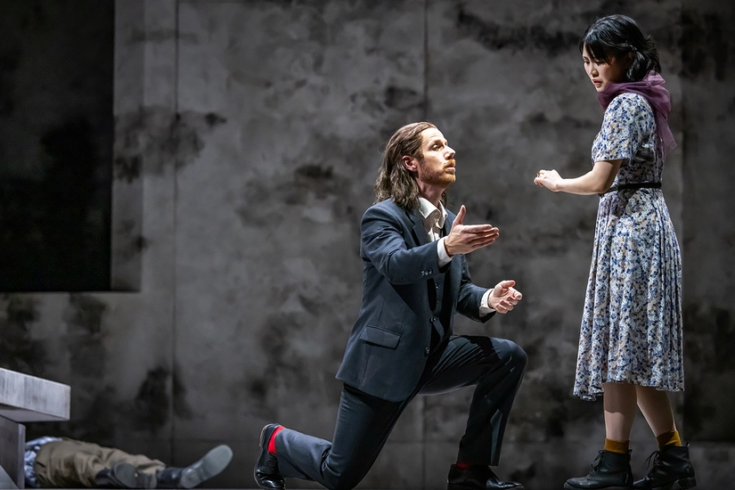 Dekoratives Szenenfoto aus Don Giovanni.