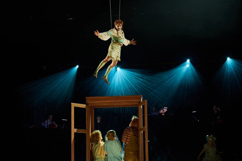 Dekoratives Szenenfoto aus »Peter Pan«.