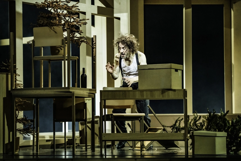 Dekoratives Szenenfoto aus Falstaff.
