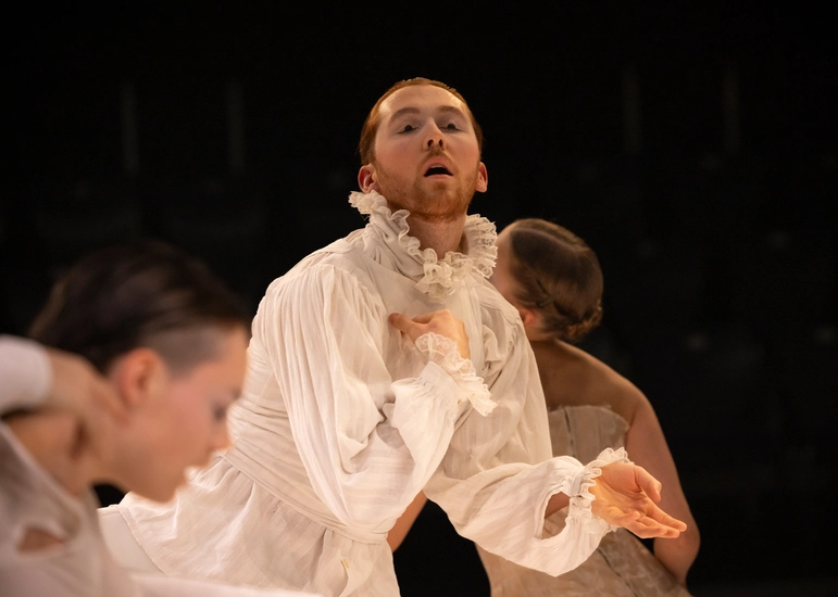 Dekoratives Szenenfoto aus 360 Grad.