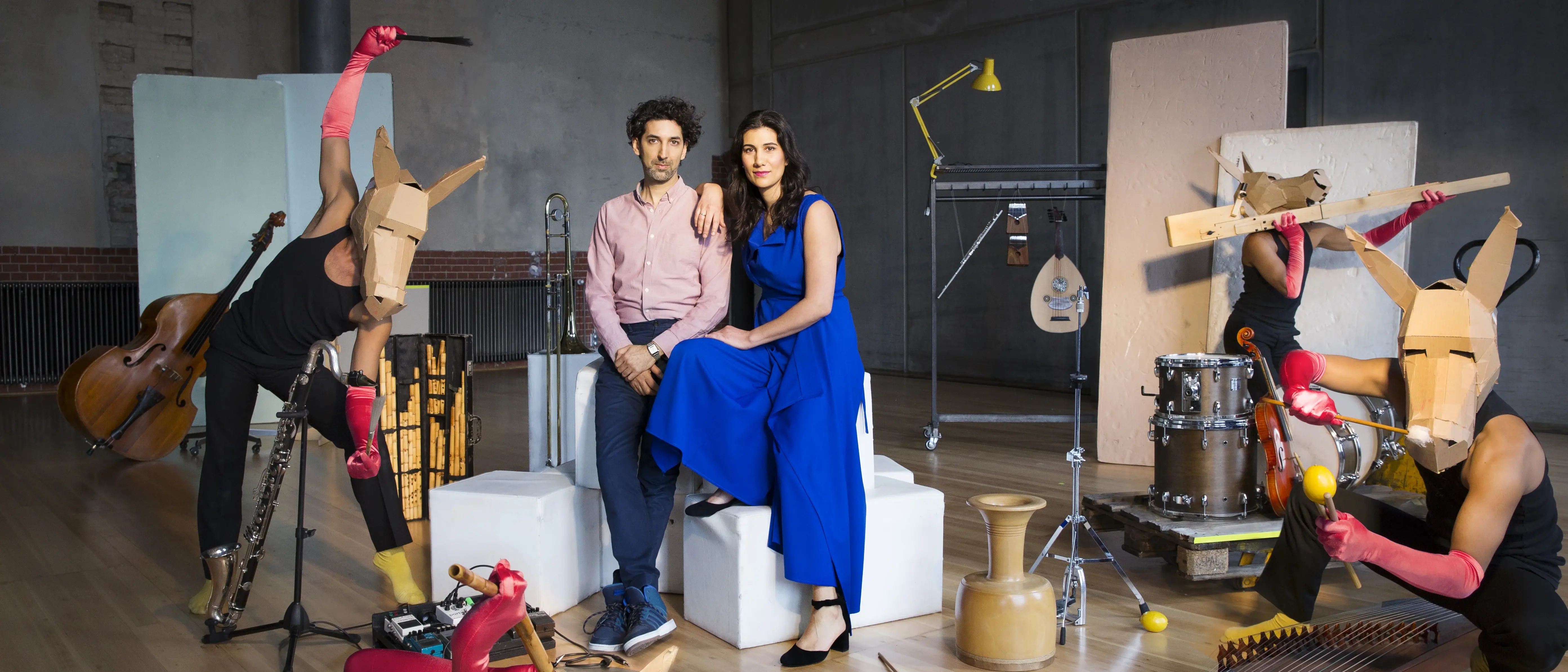 Dekoratives Bild für das Konzert mit dem Trickster Orchestra