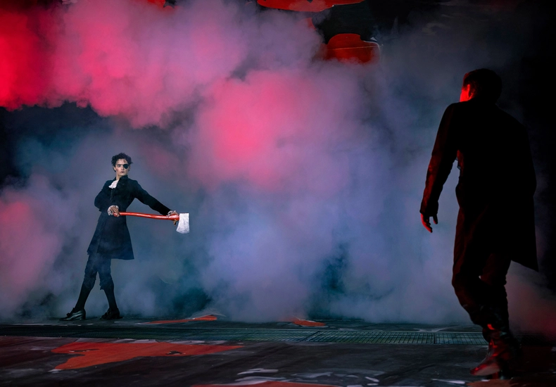 Dekoratives Szenenfoto aus Die Legende von Sleepy Hollow.