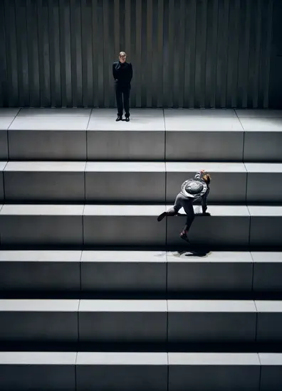 Dekoratives Szenenfoto aus antigone. ein requiem.