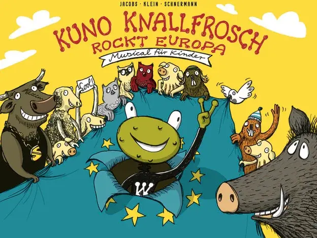 Illustration Kuno Knallfrosch