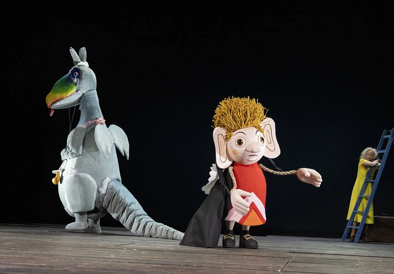 Dekoratives Szenenfoto aus Herzfaden.