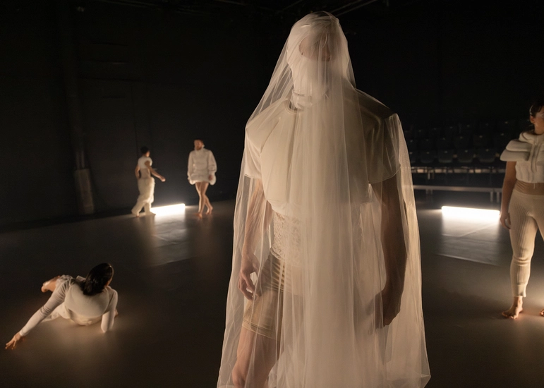 Dekoratives Szenenfoto aus 360 Grad.