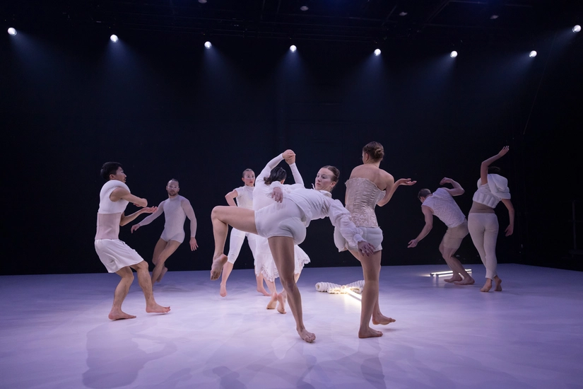 Dekoratives Szenenfoto aus 360 Grad.