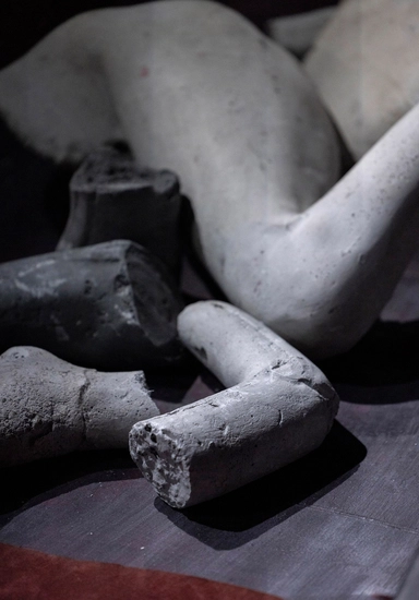 Dekoratives Szenenfoto aus Penthesilea. Ein Requiem.