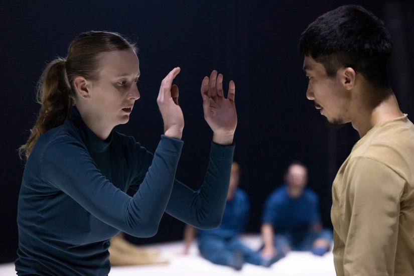 Dekoratives Szenenfoto aus 360 Grad.