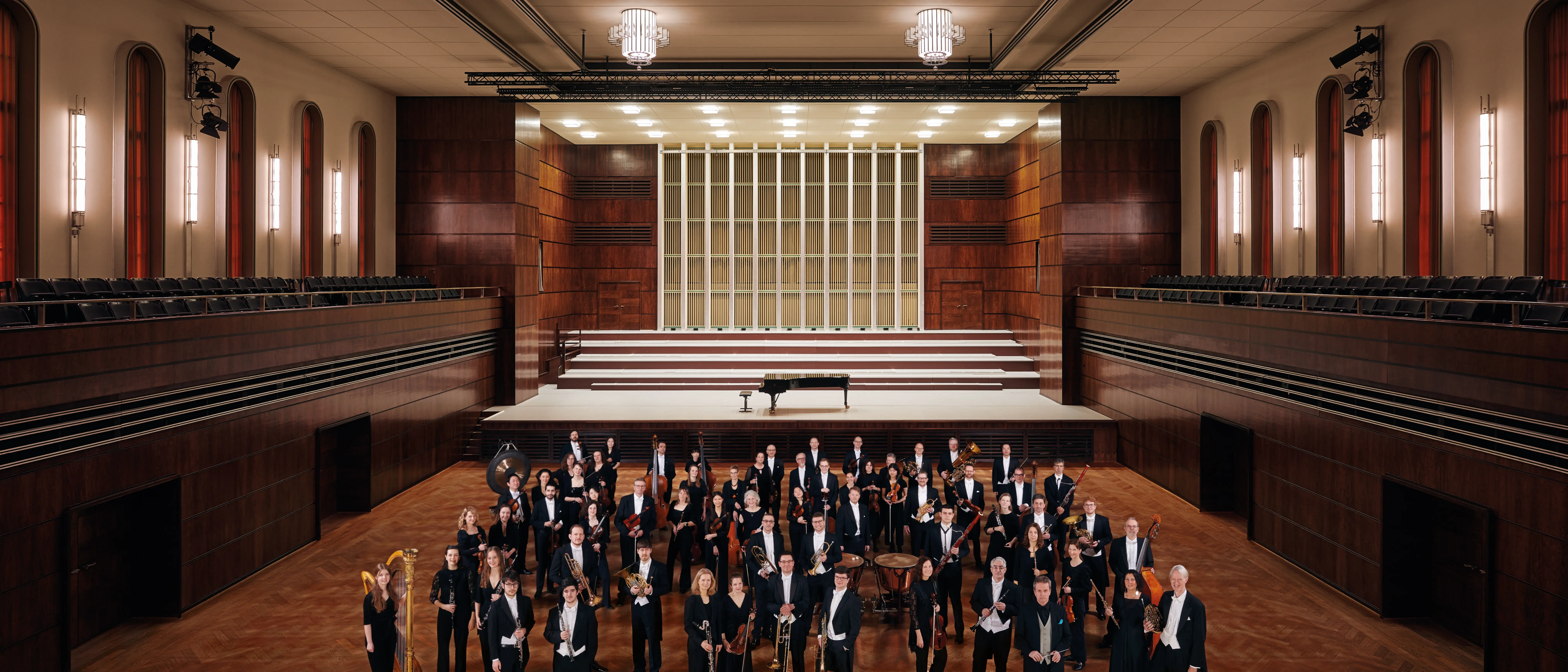 Orchestergruppenfoto